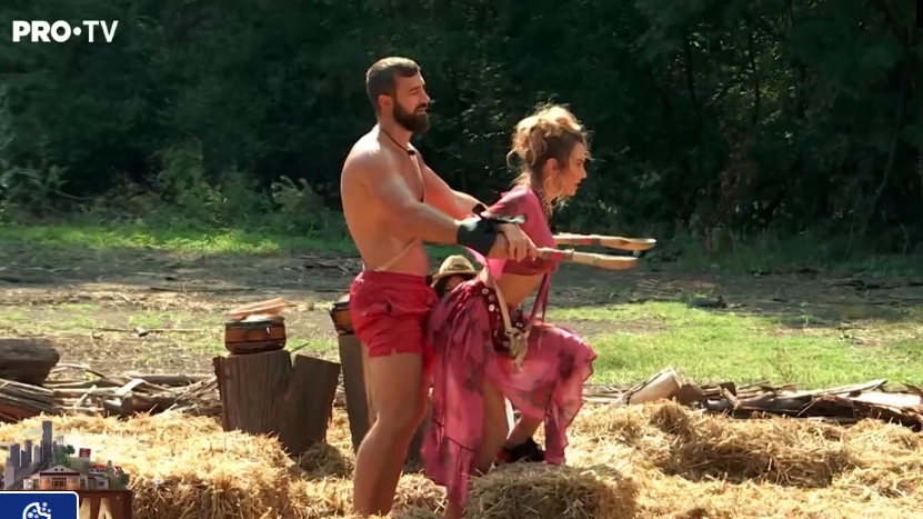 Anna Lesko și Andrei Stoica, prinși în flagrant la Ferma: ”Ah, Doamne!” / ”Anna, te rog din suflet!”
