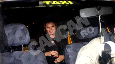 Dupa iaht si limuzina, Ramona Gabor se da acum cu taxiul