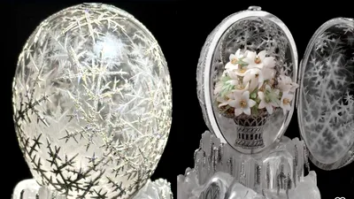 Șoc la licitație! Suma fabuloasă care s-a plătit pentru un ou Fabergé cu 4.5000 de diamante