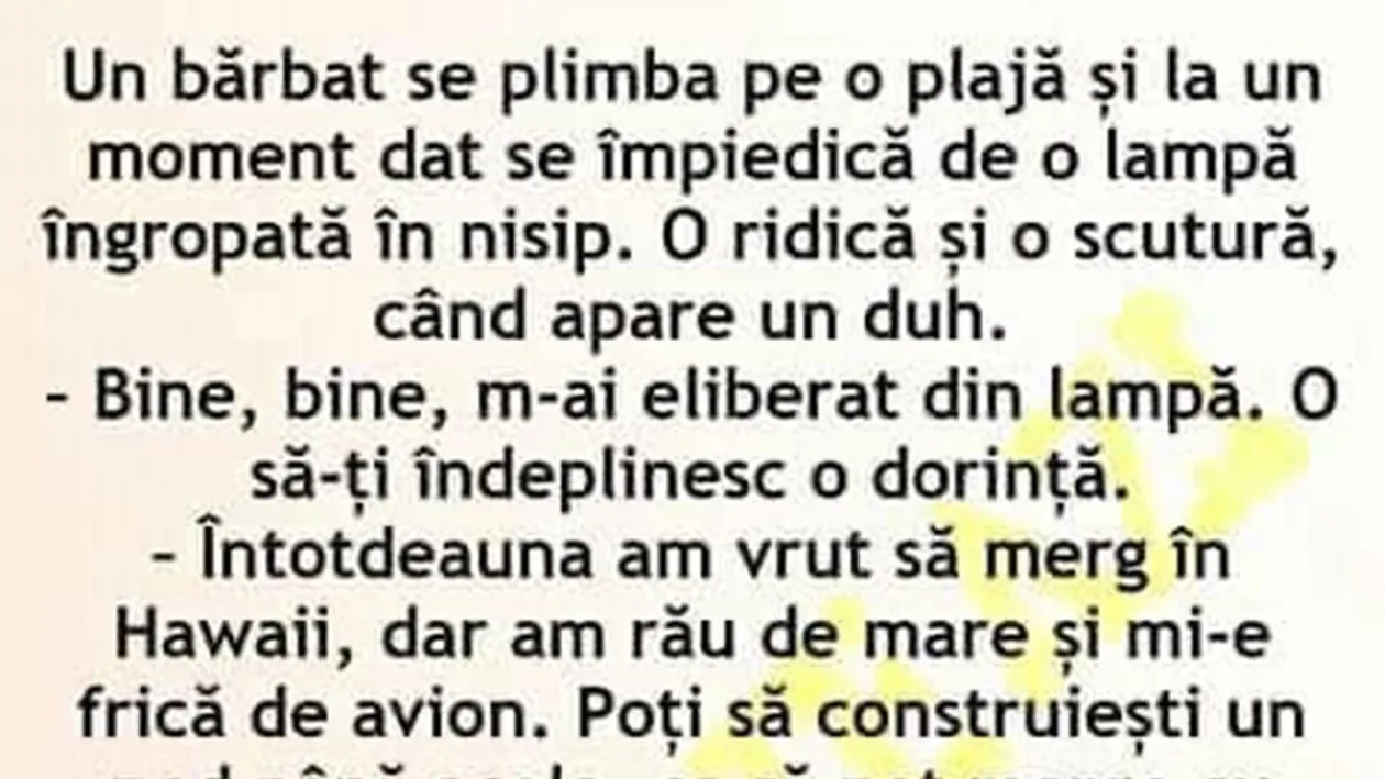 BANCUL ZILEI | Românul și duhul fermecat