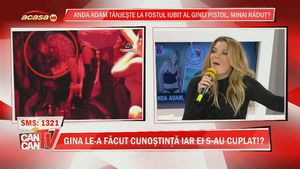 Prima reactie a Ginei Pistol dupa escapada lui Raduţ cu Anda Adam! "Femeile sunt pofticioase..." Vezi ce a vrut să spună cu asta!