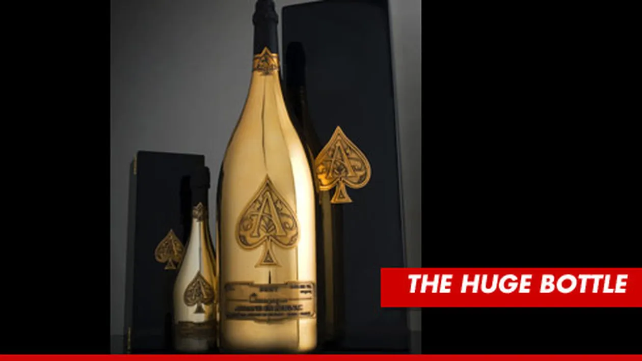 Incursiune in lumea multi-milionarilor planetei! Asta este sampania de 15 litri care apare pe notele de plata o data la 10 ani!