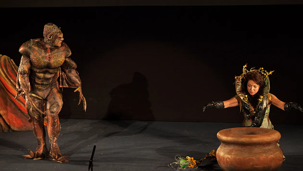 Actrita Eugenia Serban face echipa buna cu...Zmeul! Cei doi s-au intalnit tocmai in Taramul basmelor