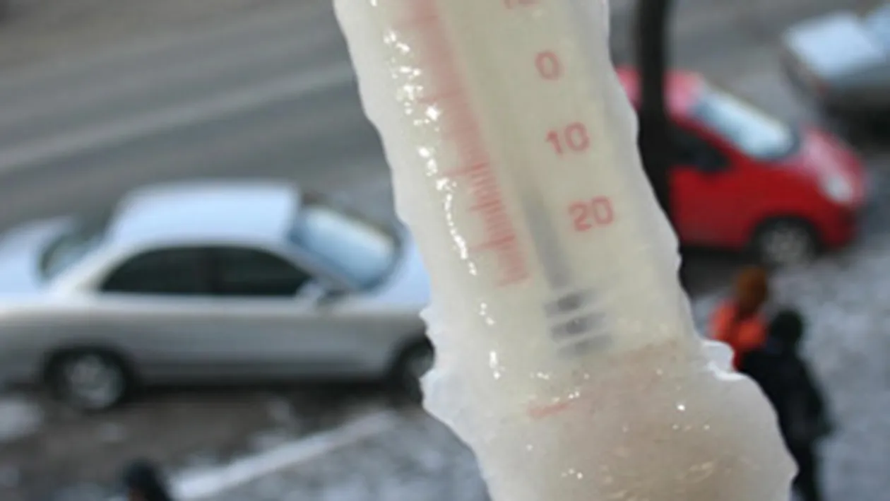 Minus 26,2 grade Celsius la Intorsura Buzaului, cea mai scazuta temperatura in aceasta iarna!