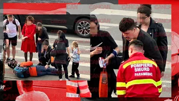 BREAKING | Bogdan de la Ploiești, fotografiat la locul unui accident grav din Capitală. VIDEO
