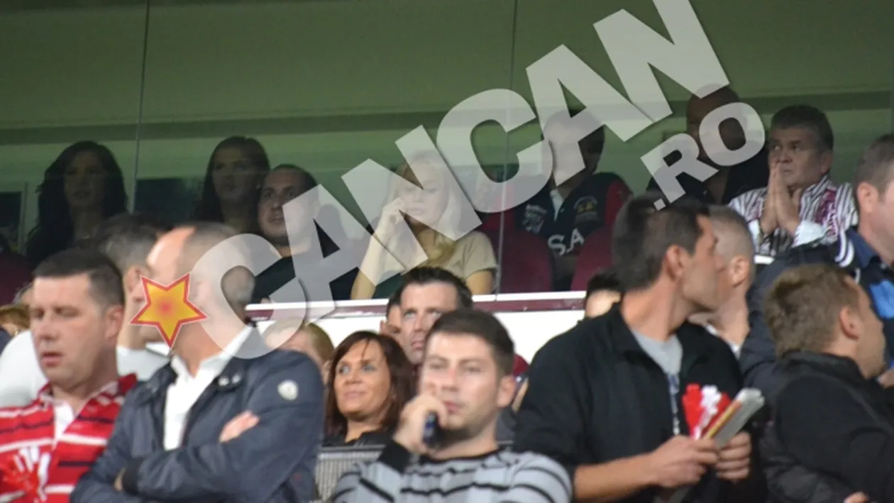 Trei generatii de Paszkany in tribune la meciul CFR cu Manchester United