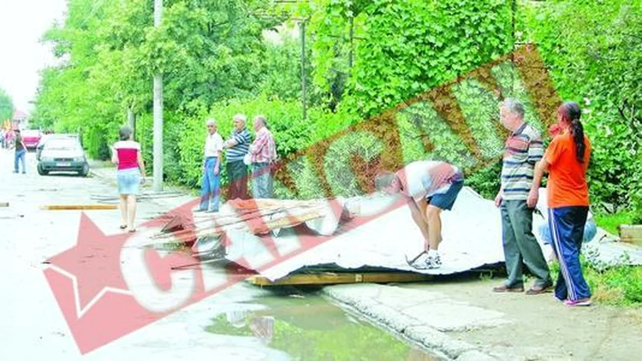 Furtuna a facut ravagii la Craiova