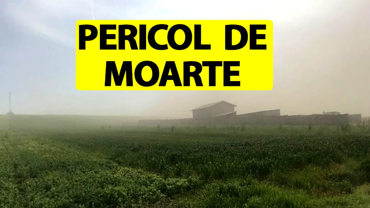 Atenție, pericol de moarte în România! Fenomen meteorologice foarte periculos în România