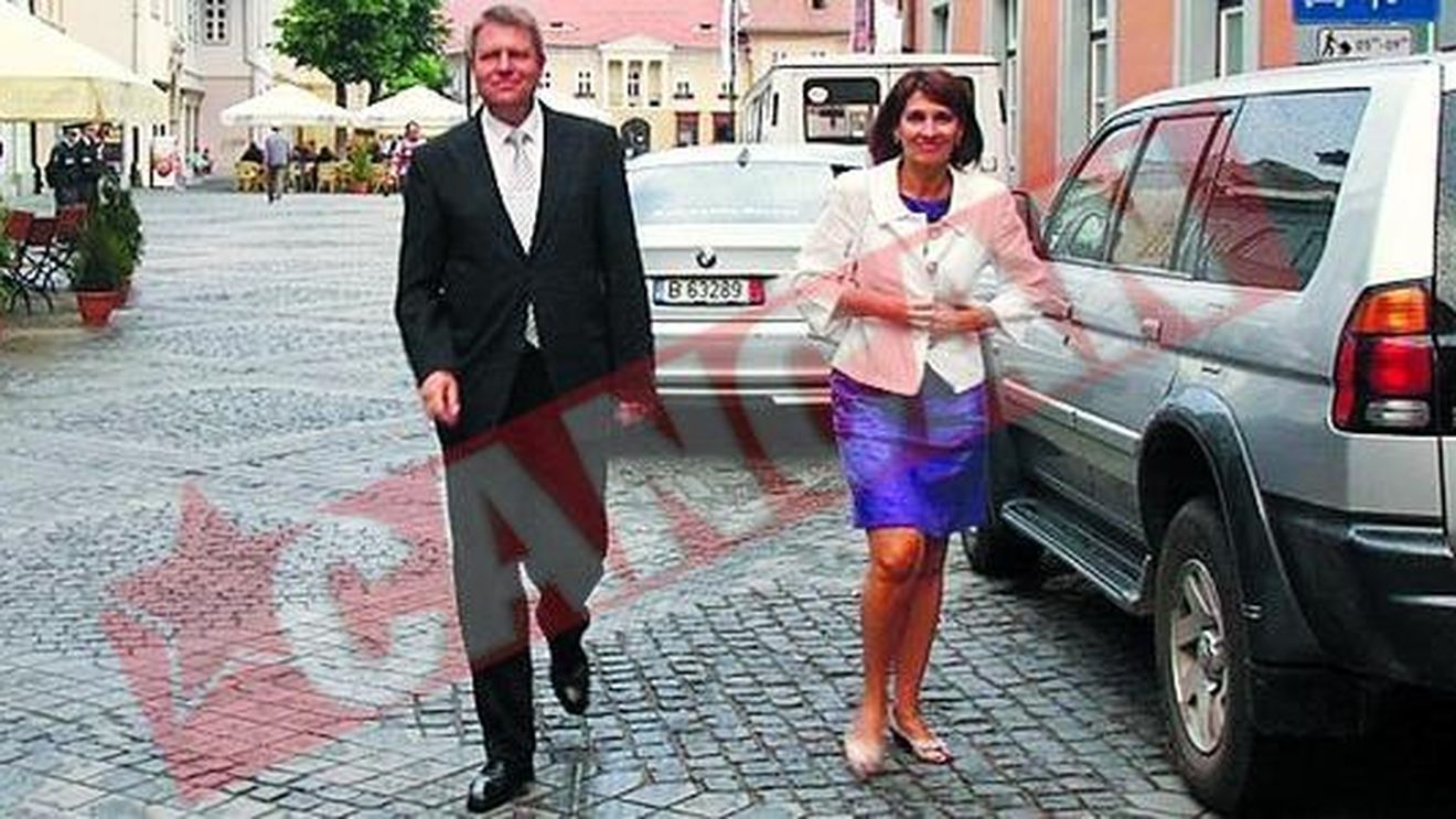 Sotia lui Johannis nu-l vrea pe Klaus la Bucuresti