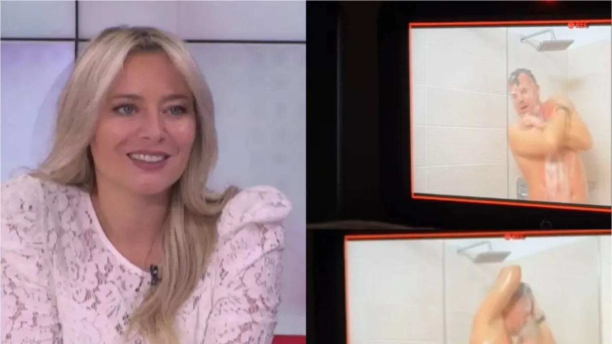 Laura Cosoi l-a filmat pe Răzvan Fodor în cabina de duș. Actrița a înfierbântat imaginația domnișoarelor
