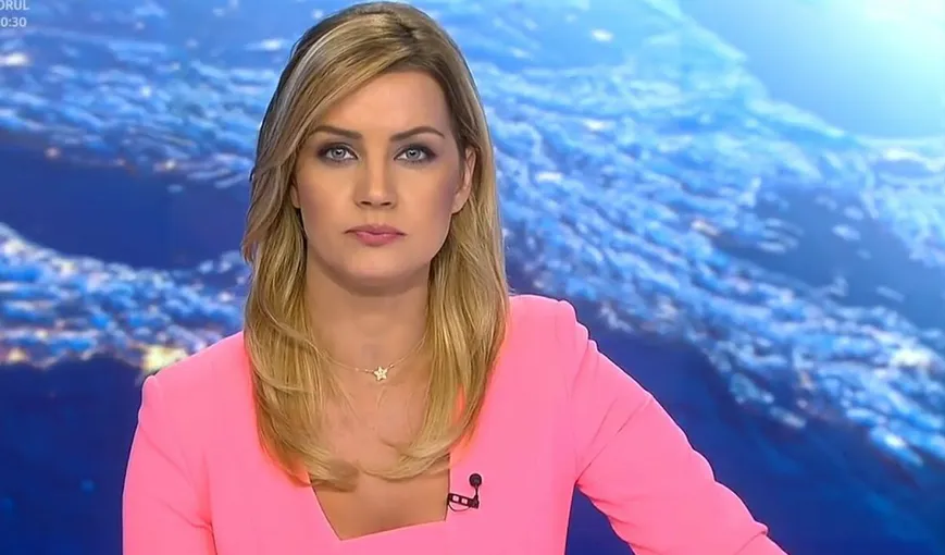 Monica Dascălu, gazda știrilor PRO TV de la ora 17.00 / Sursă foto: Facebook