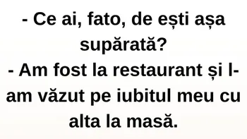 Banc de weekend | Motiv de mare gelozie