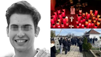 Marco, elevul de 18 ani găsit fără suflare după un majorat, a fost înmormântat. Gestul sfâșietor făcut de mama lui