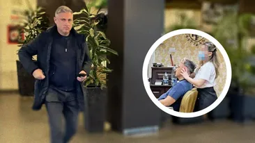 Alexandru Ciucu stă cuminte la masaj, după o tunsoare fresh. Răsfățul e pe primul loc pentru designer