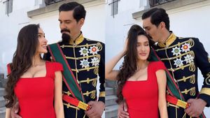 Andreea Bălan nu și-a lăsat fetițele să-și vadă tatăl la avanpremiera filmului ”Noaptea lui Vlad”. De cine a fost însoțit George Burcea