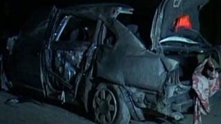 Doi tineri au murit intr-un accident rutier produs de un sofer care fugea de Politie
