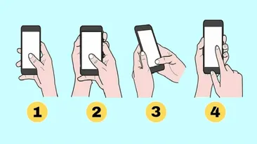 Test de personalitate | Tu cum ții smartphone-ul în mână? Răspunsul îți va spune ce fel de om ești, de fapt