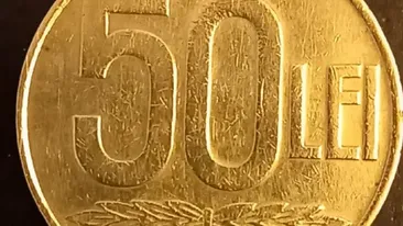 Te îmbogățești dacă o ai acasă! Moneda de 50 de lei din 1991 se vinde cu o sumă uriașă