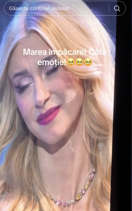 Andreea Bălan și tatăl ei s-au împăcat! Ce i-a mărturisit Săndel Bălan, în fața tuturor de la Sala Palatului