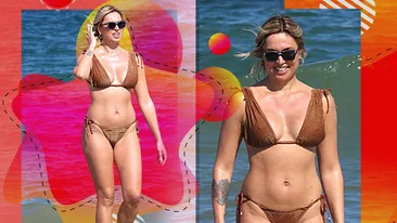 Imaginile incendiare care-l vor înnebuni pe Walter! Raluca Zenga, bombă-sexy pe plaja din Mamaia!