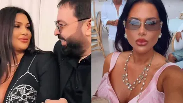 Roxana Dobre, ținută specială de nașă. Cum s-a îmbrăcat soția lui Florin Salam