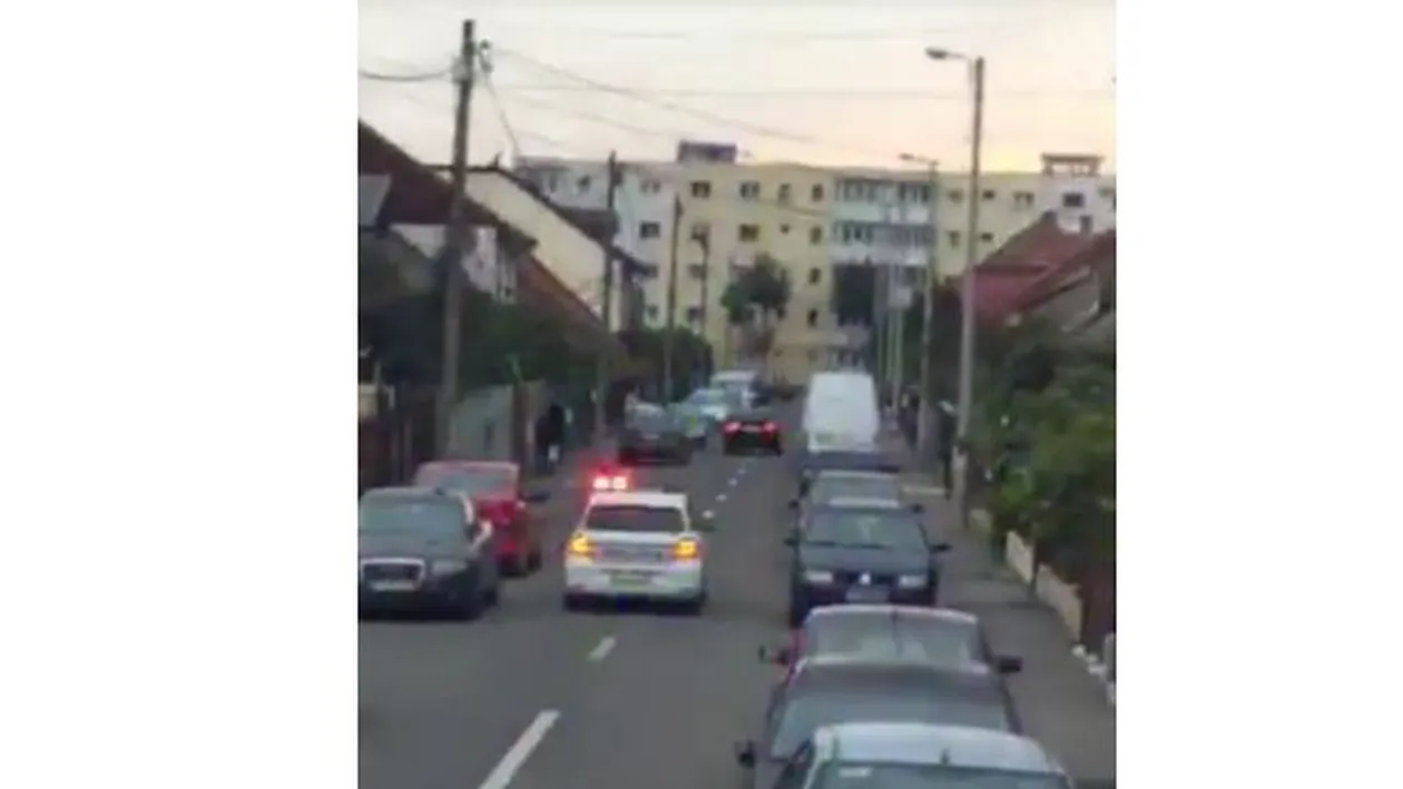 Urmărire ca în filme în Brașov, după ce un șofer a refuzat etilotestul!