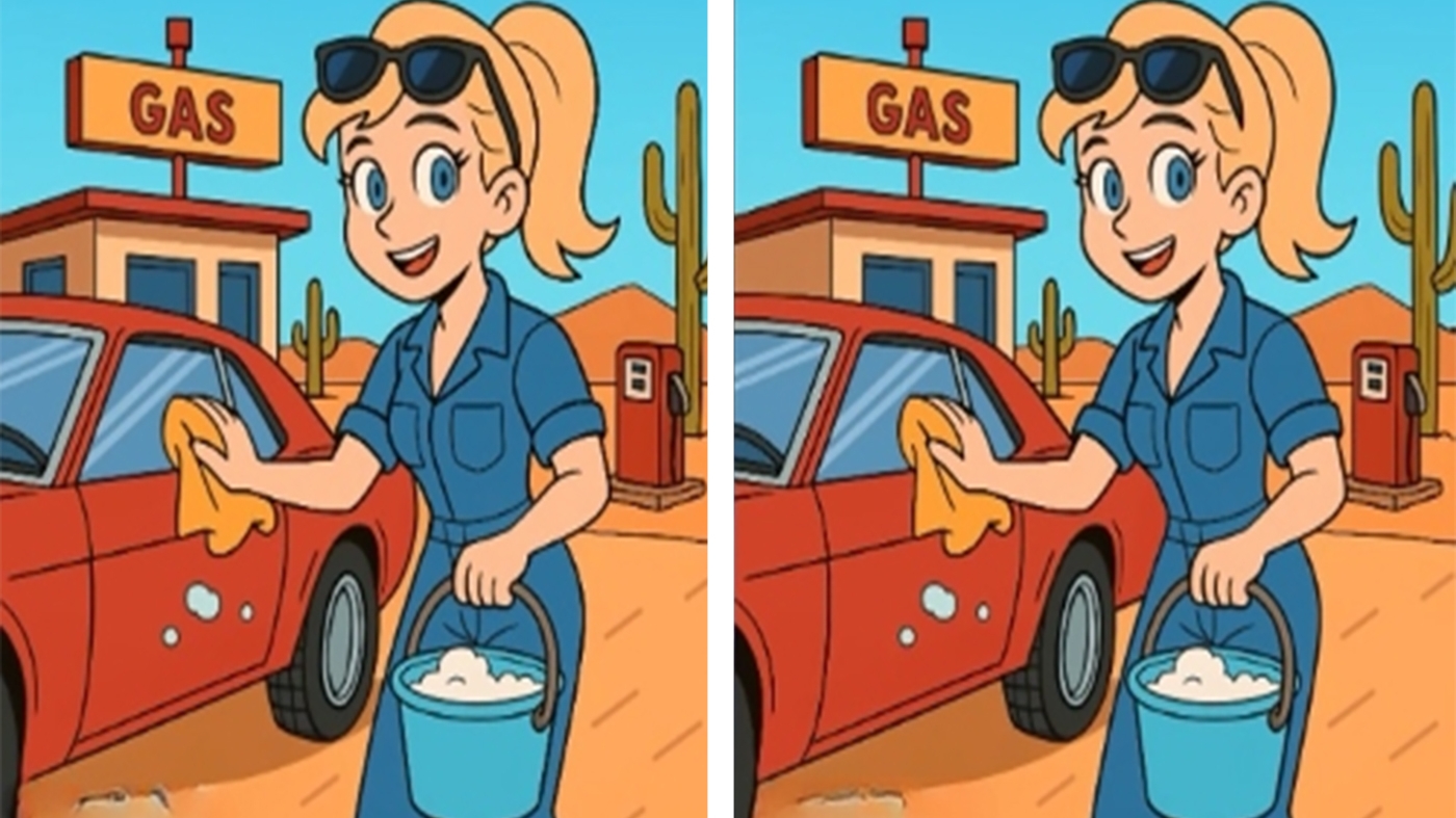 Test de perspicacitate | 3 diferențe în cel mult 43 de secunde: Le puteți identifica?