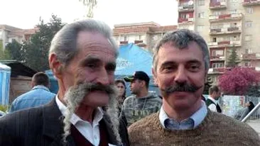 Un barbat cu mustata lunga de 62 de centimentri a castigat concursul de mustati de la Sfantu Gheorghe
