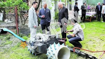 Cadou special de la un oaspete de rang inalt. Printul Charles a donat o cositoare in Covasna!