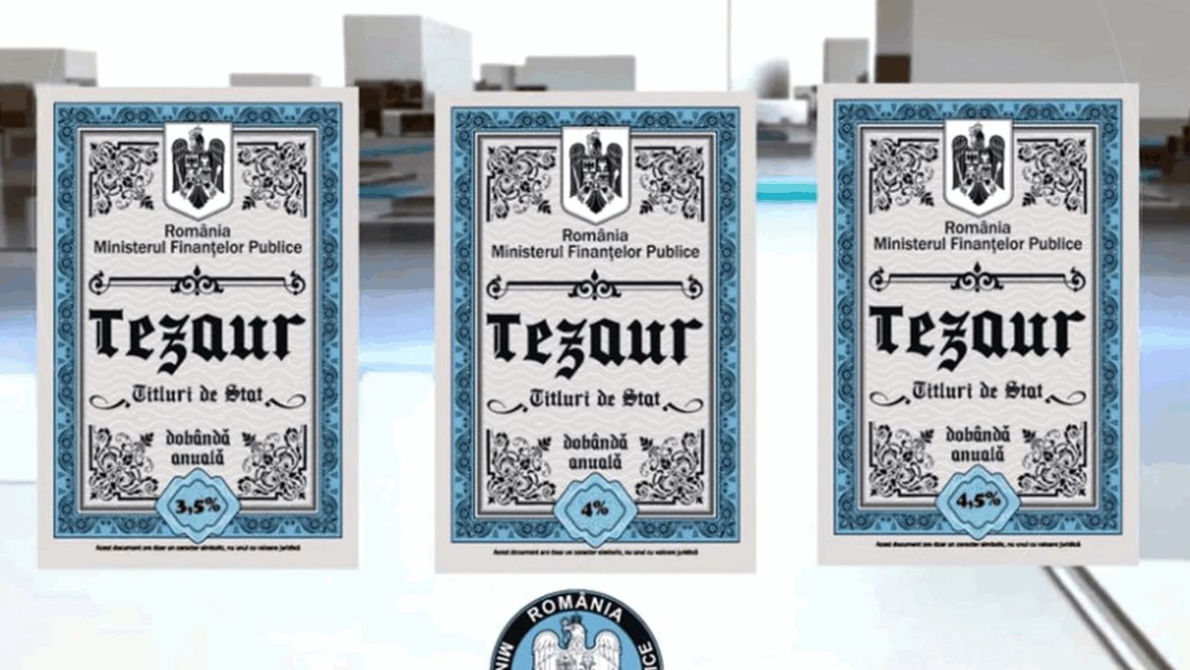 Românii pot cumpăra din nou titluri de stat Tezaur. Ce dobânzi oferă statul și până când te poți înscrie