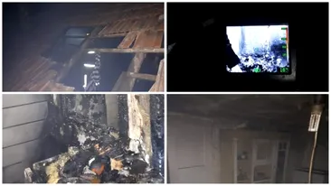 Incendiu devastator în Arad. Un bărbat a murit ars de viu, iar alte două persoane au ajuns la spital