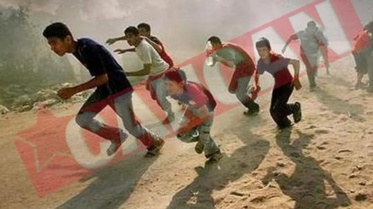 Noua romani parasesc Gaza