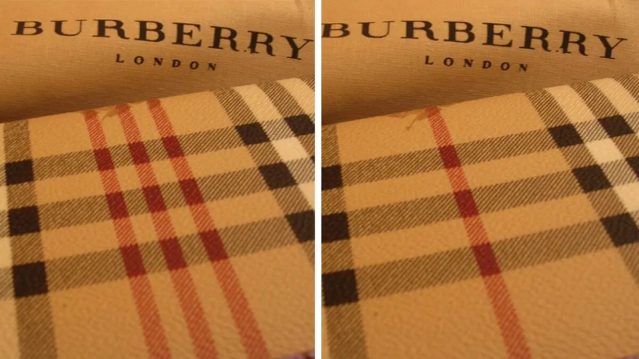 Test de logică | Una dintre aceste două genți Burberry este originală, iar cealaltă fake. Știți care?