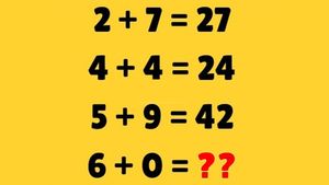 Test de inteligență exclusiv pentru genii | Dacă 2+7=27, 4+4=24 și 5+9=42, cât fac 6+0?