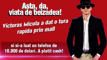 Victoras Micula a dat o tura rapida prin mall