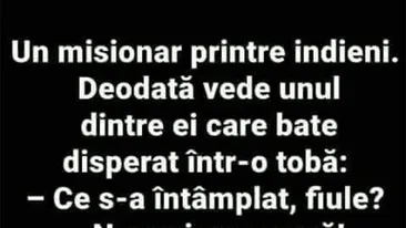 Bancul începutului de săptămână | Misionarul și indienii
