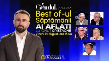 Gândul prezintă Best Of Ai aflat! Cu Ionuț Cristache – vineri, 14 august, de la ora 15.00