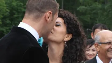 Ce frumoasă e sotia lui Lucian Bute! Elena a impresionat invitatii de la nunta ei printr-o rochie simplă si un machiaj discret