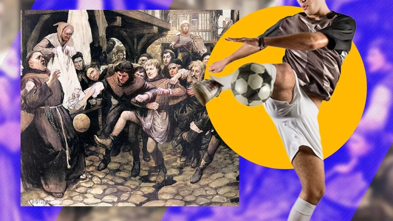 Adevărul despre fotbal: nu a fost inventat unde crezi și nici nu arăta cum îți imaginezi