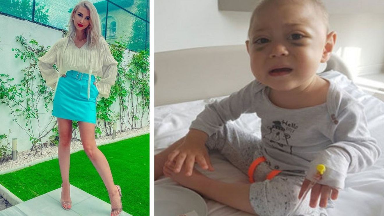 Andreea Bălan, tristă și neputincioasă în fața unei drame fără margini. Gestul făcut pentru David, un băiețel de 1 an care are cancer