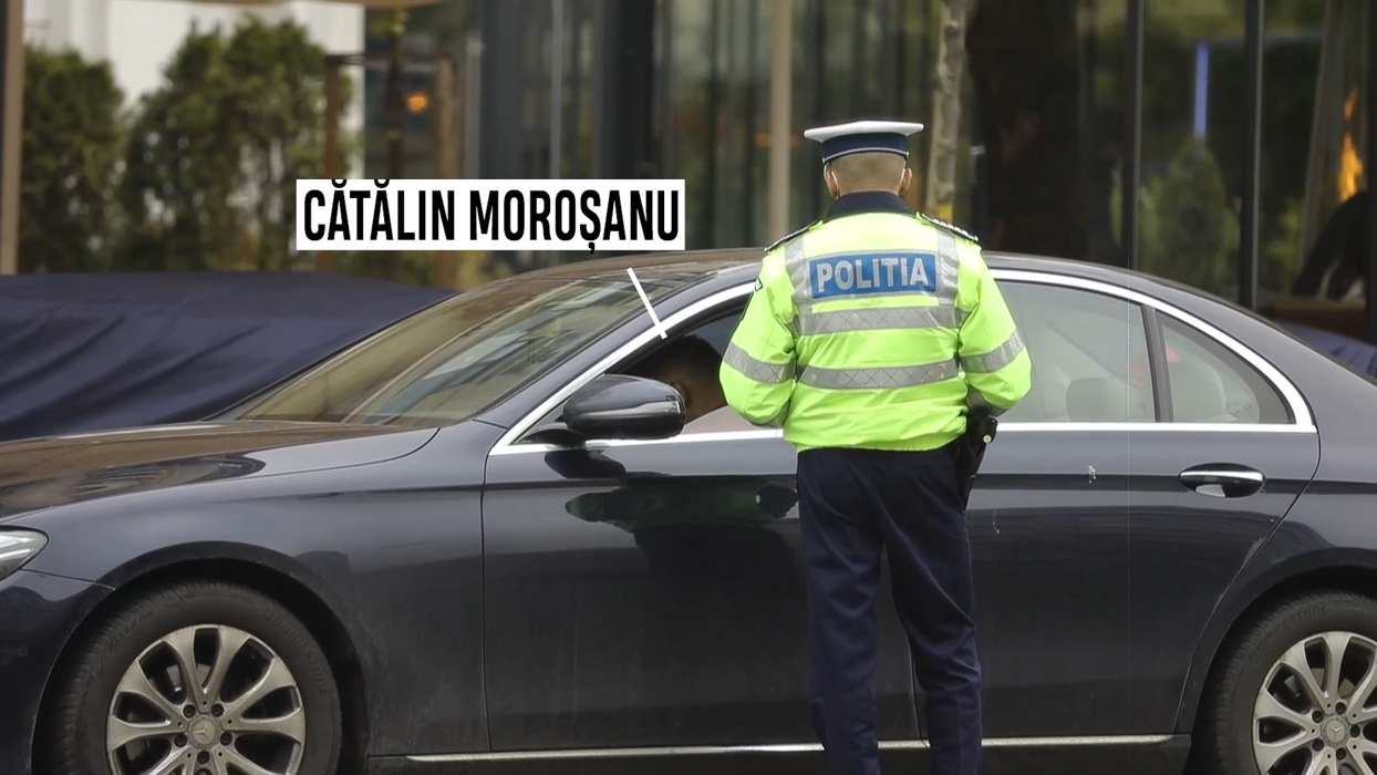 Cătălin Moroșanu, în discuție cu un agent