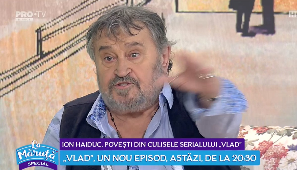 Actorul Ion Haiduc, dezvăluiri senzaționale din culisele serialului “Vlad”. Ce se întâmplă în episodul din această seară și decizia luată de regizorul filmului de la Pro TV