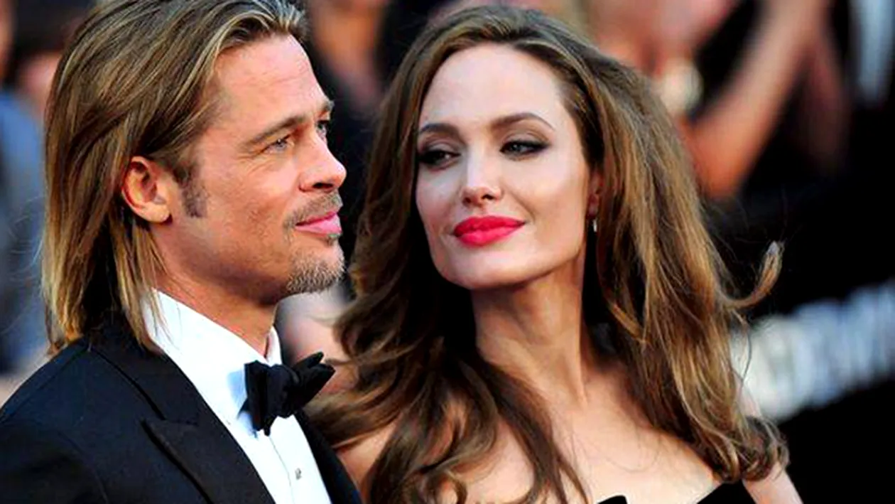Primele poze de la nunta Angelinei Jolie si a lui Brad Pitt! Uite cum arata actrita in rochie de mireasa