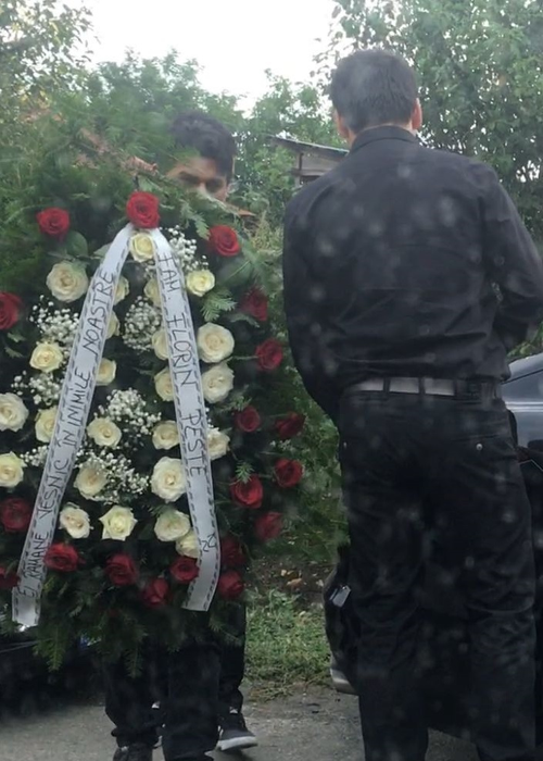 Florin Peşte, îndurerat de pierderea nepoatei sale