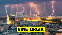 ANM, anunț făcut în urmă cu câteva minute. Vine urgia în România, începând cu azi, ora 10:00