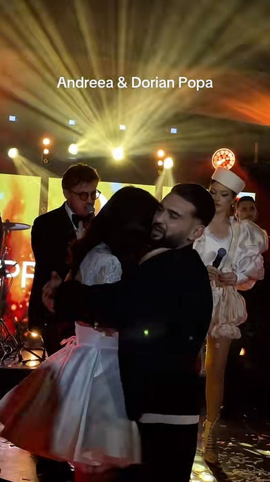 Dorian Popa și Andreea/ sursă foto: social media