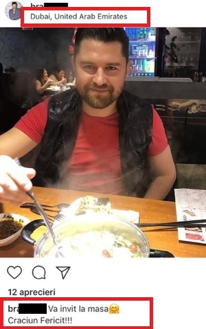 El este Mircea Branzei, noul iubit al Denisei de la "Bambi". Sursa foto: Instagram