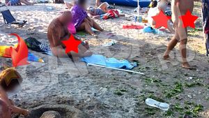 Fara jena si fara chiloti in fata copiilor, la plaja! Vezi ce efecte teribile are asupra celor mici nudismul!