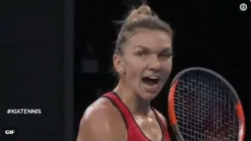 Halep a făcut scandal în tie-break: ”Taaaaaci!” Cine a enervat-o pe Simona