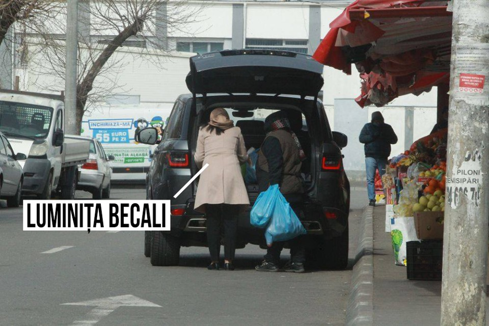 Luminița Becali a umplut portbagajul cu cumpărături
